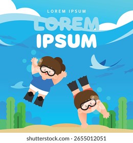 Summer Vacation Special Lecture Template