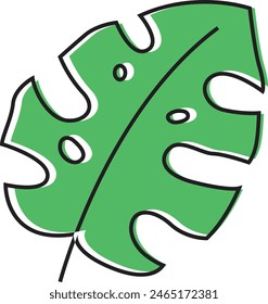 Summer vacation stuff vector icon
