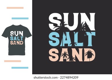 Summer vacation t shirt design 