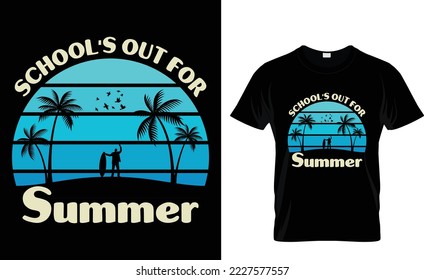 Summer vacation T Shirt Designs