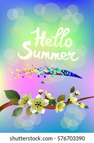 Summer vacation and travel design