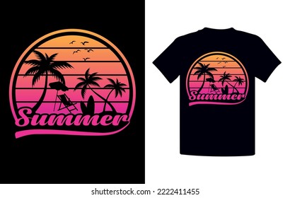 Summer Vacation T-Shirt Design. Wenn Sie nach dem besten Summer Vacation T-Shirt Design suchen, so ist es das beste Design für Sie.