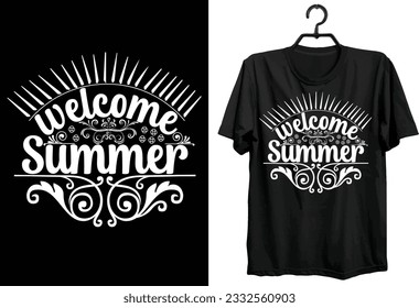 Summer Vacation Typography T-shirt Design. Funny gift Summer Vacation t-shirt design. custom and vector t-shirt design. 
