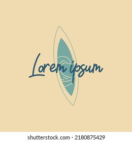 Summer vacation vector design emblem collection with palms, waves, bus, surfboard, sun and birds
