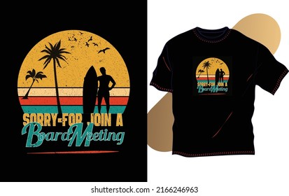 Summer vacation Vintage retro type Unique Color Typography Quote T-shirt Design ready to print for apparel, poster, illustration. Modern, simple, lettering t shirt vector