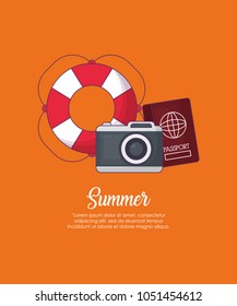 Summer vacations design