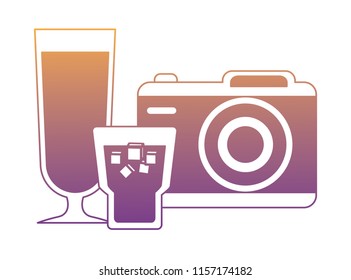 Summer vacations design