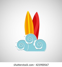 summer vacations design 