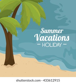 summer vacations design 
