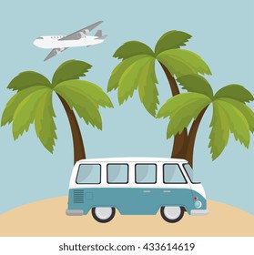 summer vacations design 
