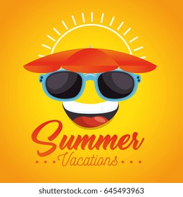 Summer vacations design