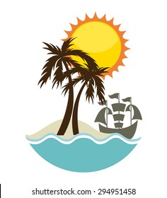 summer vacations design, vector illustration eps10 graphic 