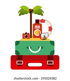 summer vacations design, vector illustration eps10 graphic 