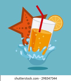 summer vacations design, vector illustration eps10 graphic 
