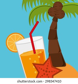 summer vacations design, vector illustration eps10 graphic 