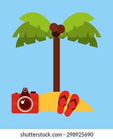 summer vacations design, vector illustration eps10 graphic 