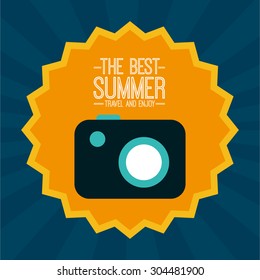 summer vacations design, vector illustration eps10 graphic 