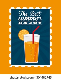 summer vacations design, vector illustration eps10 graphic 