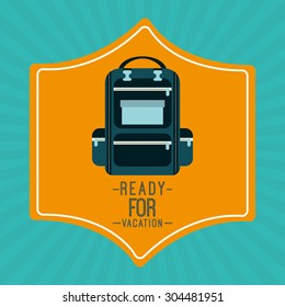 summer vacations design, vector illustration eps10 graphic 