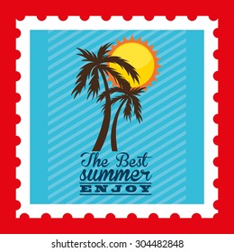summer vacations design, vector illustration eps10 graphic 