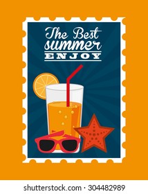 summer vacations design, vector illustration eps10 graphic 