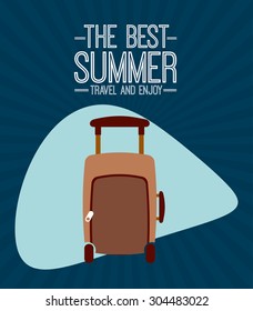 summer vacations design, vector illustration eps10 graphic 