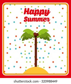 summer vacations design, vector illustration eps10 graphic 