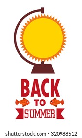 summer vacations design, vector illustration eps10 graphic 
