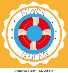 summer vacations design, vector illustration eps10 graphic 