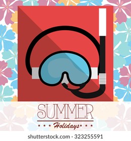 summer vacations design, vector illustration eps10 graphic 
