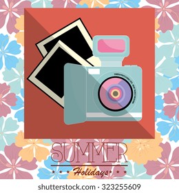 summer vacations design, vector illustration eps10 graphic 