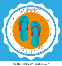 summer vacations design, vector illustration eps10 graphic 