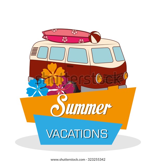 summer vacations design, vector illustration eps10\
graphic 