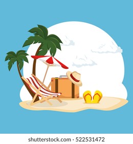 summer vacations holiday poster