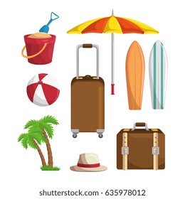 Summer vacations trip design
