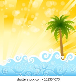 Summer Vector Background