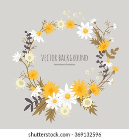 Summer. vector background