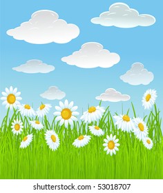 summer vector background.