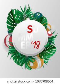 summer vector background plant