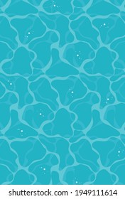 summer vector background with pool illustrations for banners, cards, flyers, social media wallpapers, etc.