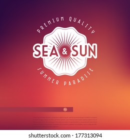 summer vector summer banner creative detailed message for your summer design summer holiday summertime scenery star tour abstract vacation scene travel red earth sight orange warm ocean sun recreation