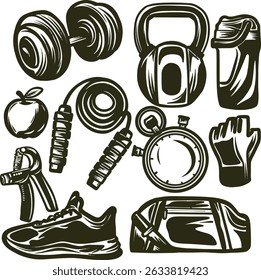 Summer vector collection perfect for posters, t-shirt prints, travel brochures, social media graphics, and creative projects with a summer theme.