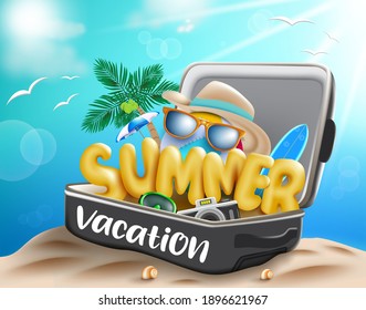 Plantilla de fondo vectorial de San Valentín. Feliz texto del día de San Valentín con forma de corazón globo de aire caliente diseño de corte de papel con espacio vacío para mensajes de San Valentín. Ilustración del vector