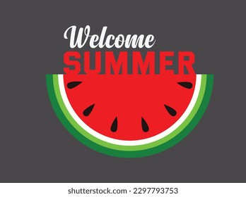 summer vector design colorful. vector