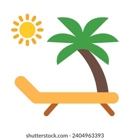 Summer Vector Flat Icon For Personal And Commercial Use.

