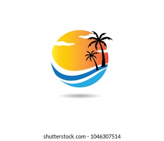 Summer vector icon