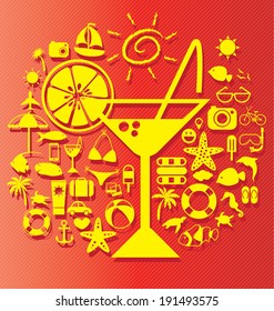 Summer vector illustration