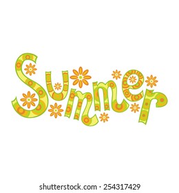 Summer vector illustration