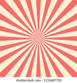 Summer vector sunburst