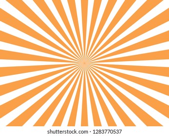 Summer vector sunburst